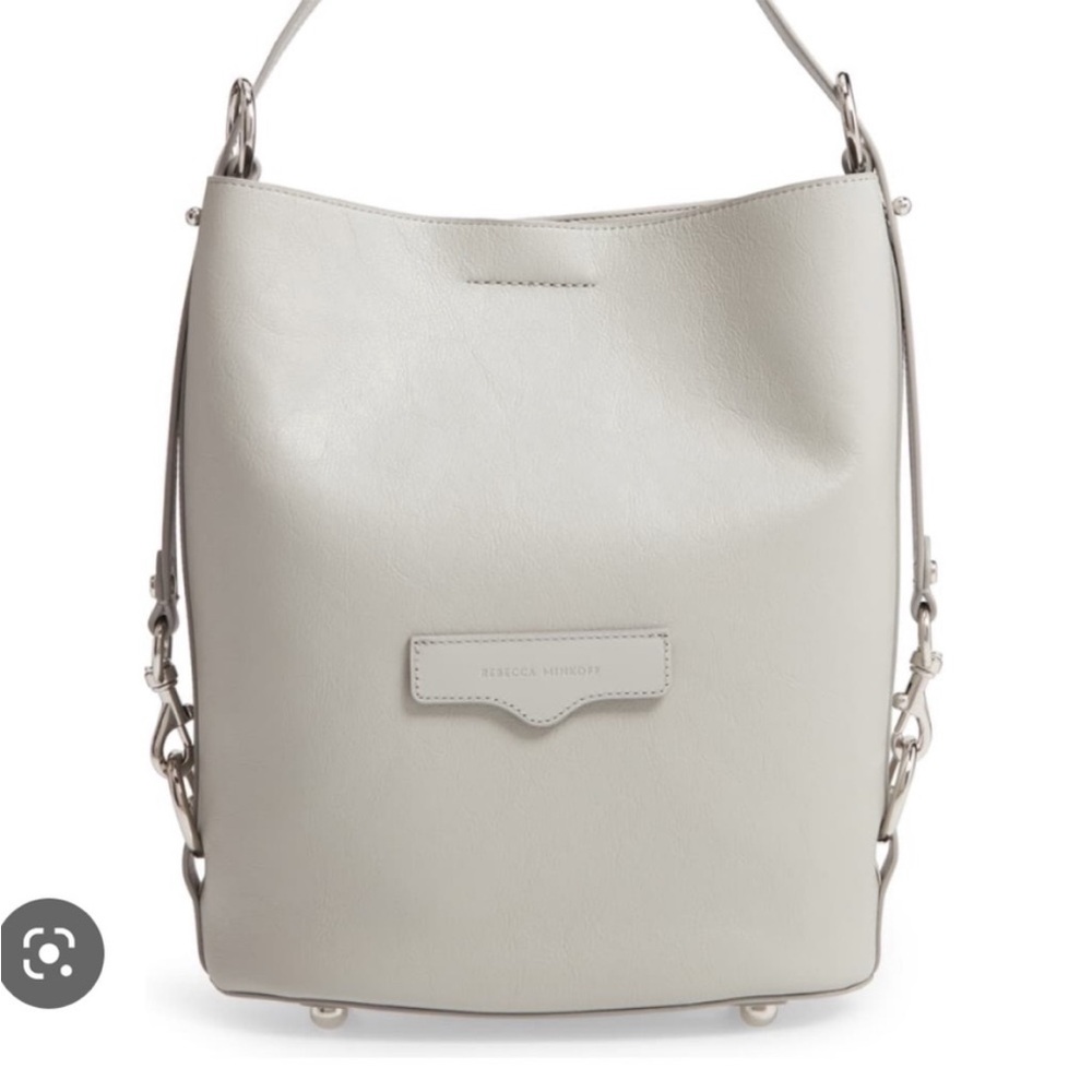 Rebecca Minkoff Gray 2 way bag